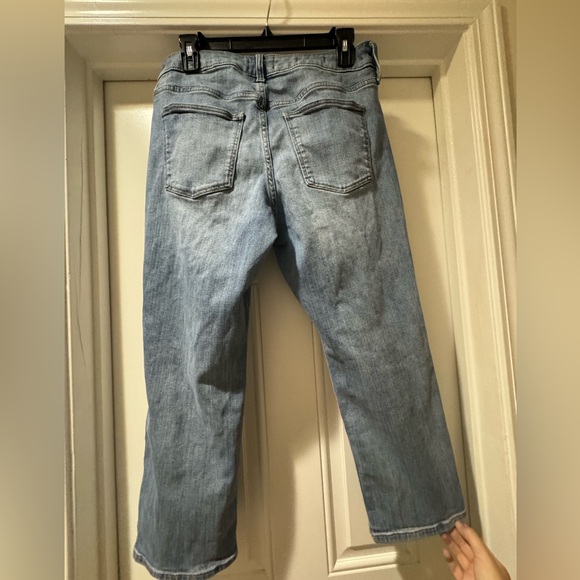 Universal Thread High Rise Slim Straight Jeans - size 12/31 Short - Picture 2 of 4